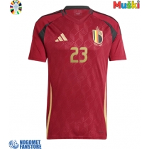 Belgija Arthur Vermeeren #23 Domaci Dres EP 2024 Kratak Rukav